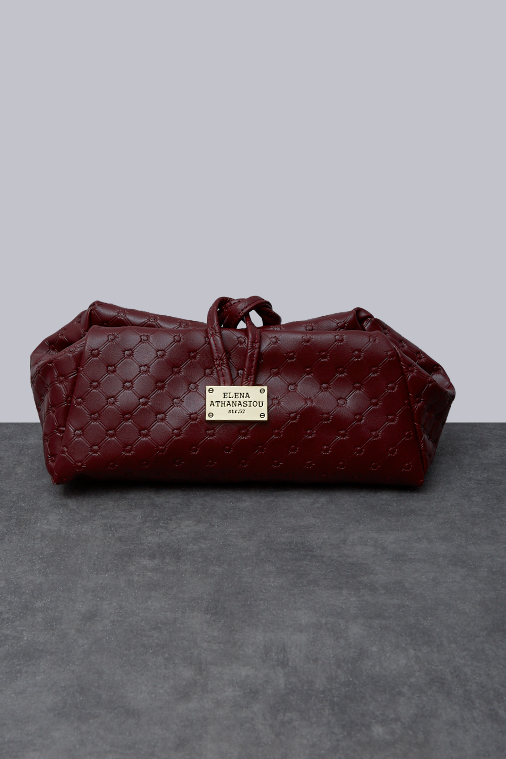 RETRO LUNCHBAG - Burgundy