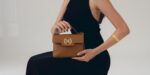 BELLE LEATHER HANDBAG - Tabac