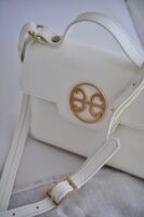 BELLE LEATHER HANDBAG - Cream