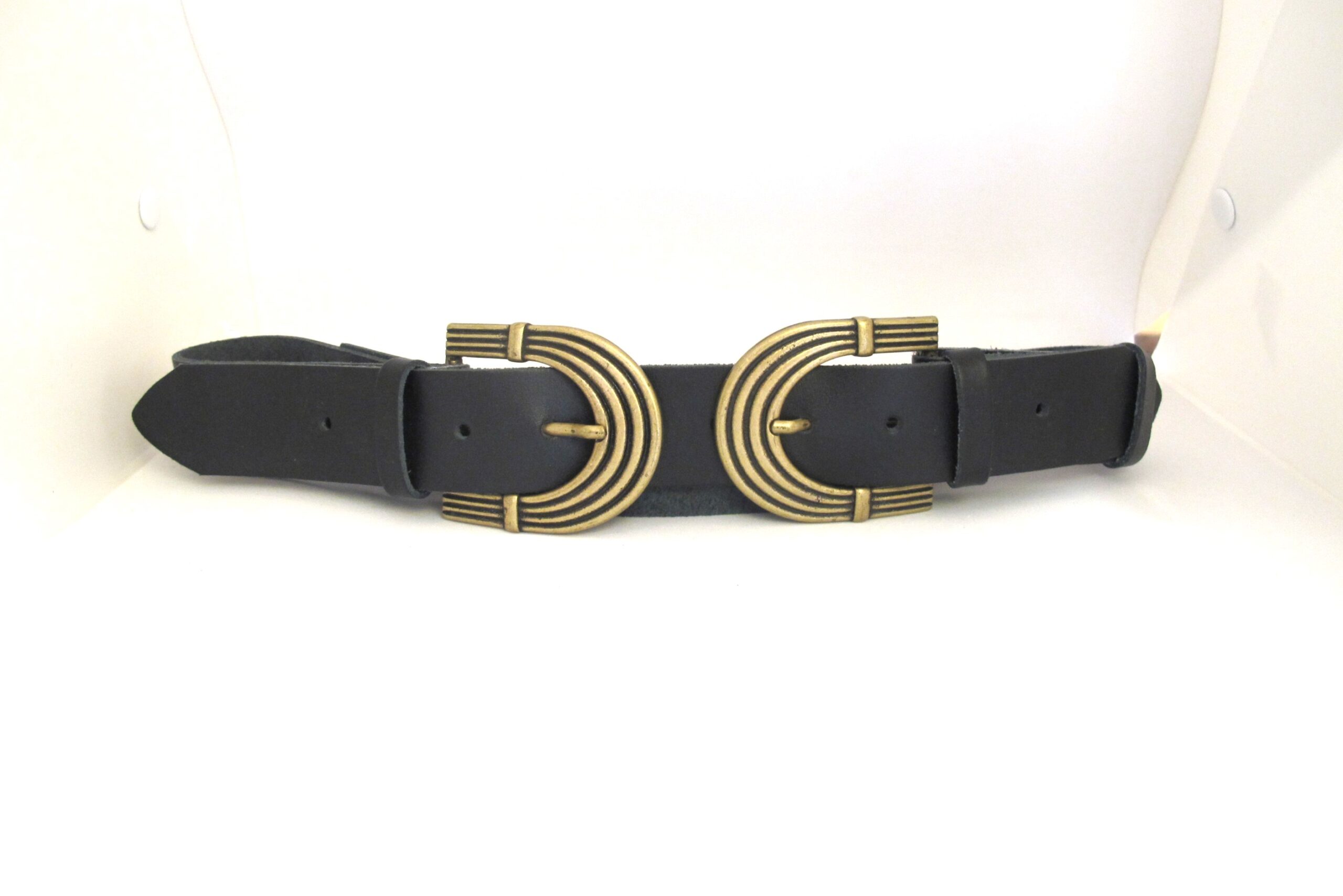 MIA LEATHER BELT - Tabac