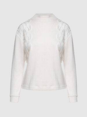CLAIRE SWEATER - White