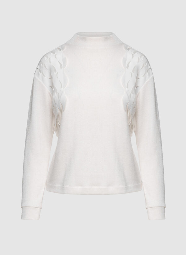 CLAIRE SWEATER - White