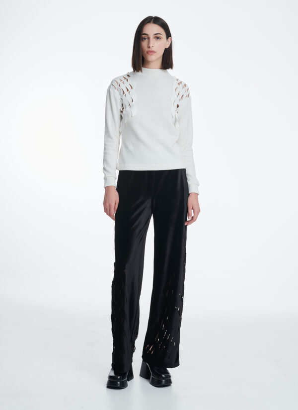 CLAIRE SWEATER - White