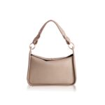 GIGI LEATHER HANDBAG - Taupe