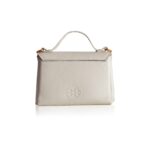 BELLE LEATHER HANDBAG - Cream