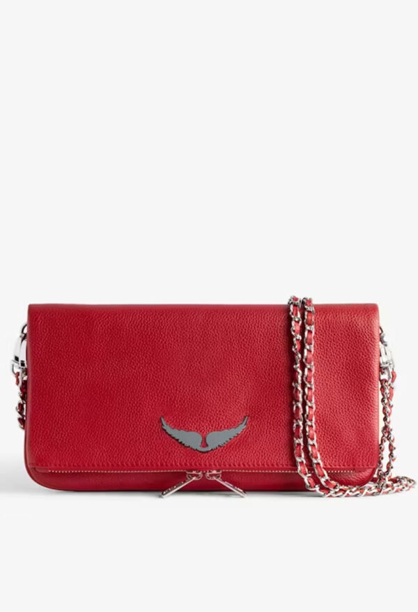 ZADIG & VOLTAIRE – ROCK CLUTCH - Red