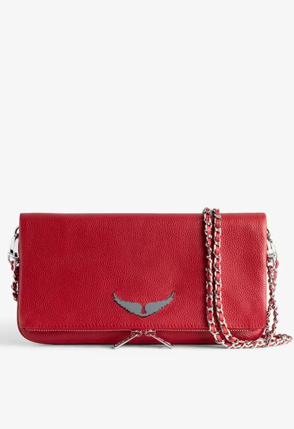 ZADIG & VOLTAIRE – ROCK CLUTCH - Red
