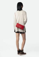 ZADIG & VOLTAIRE – ROCK CLUTCH - Red