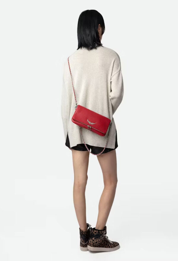 ZADIG & VOLTAIRE – ROCK CLUTCH - Red