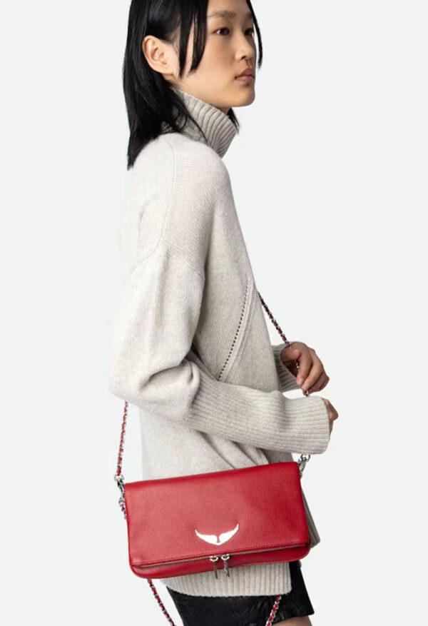 ZADIG & VOLTAIRE – ROCK CLUTCH - Red
