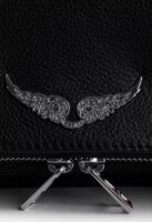 ZADIG & VOLTAIRE – ROCK CLUTCH - Noir Silver