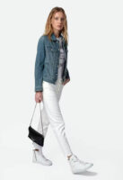 ZADIG & VOLTAIRE – ROCK CLUTCH - Noir Silver