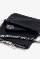 ZADIG & VOLTAIRE – ROCK NANO CLUTCH - Noir Silver