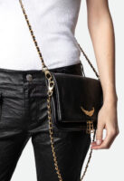 ZADIG & VOLTAIRE – ROCK CLUTCH - Noir Gold
