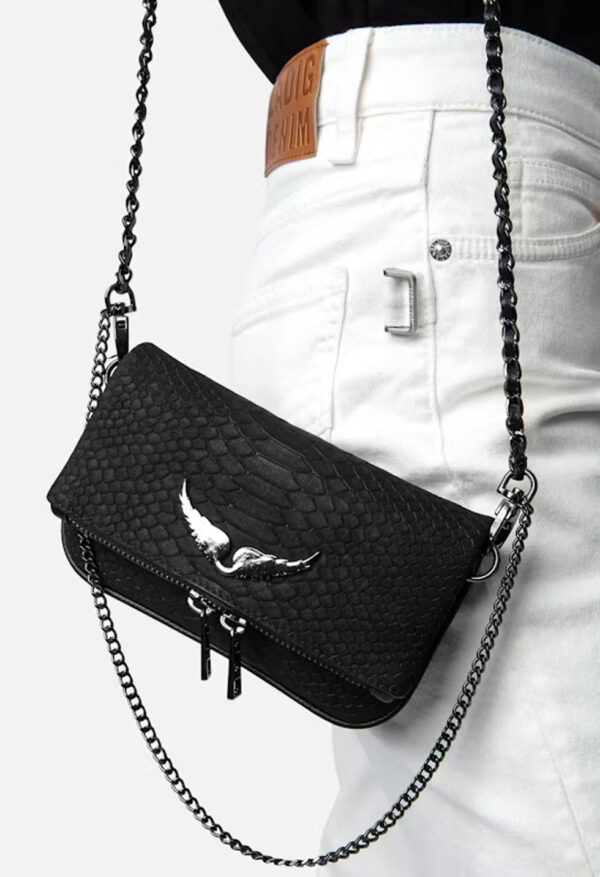 ZADIG & VOLTAIRE – NANO SOFT SAVAGE ROCK CLUTCH