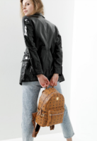 MCM - LEATHER BACKPACK
