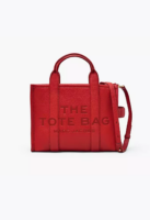 MARC JACOBS - THE LEATHER MEDIUM TOTE BAG - Red