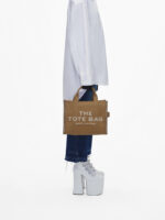 MARC JACOBS - THE JACQUARD MEDIUM TOTE BAG - Camel