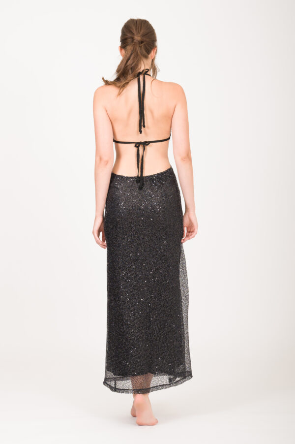 JOCELYN SEQUIN LONG DRESS