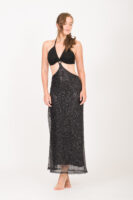 JOCELYN SEQUIN LONG DRESS