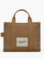 MARC JACOBS - THE JACQUARD MEDIUM TOTE BAG - Camel