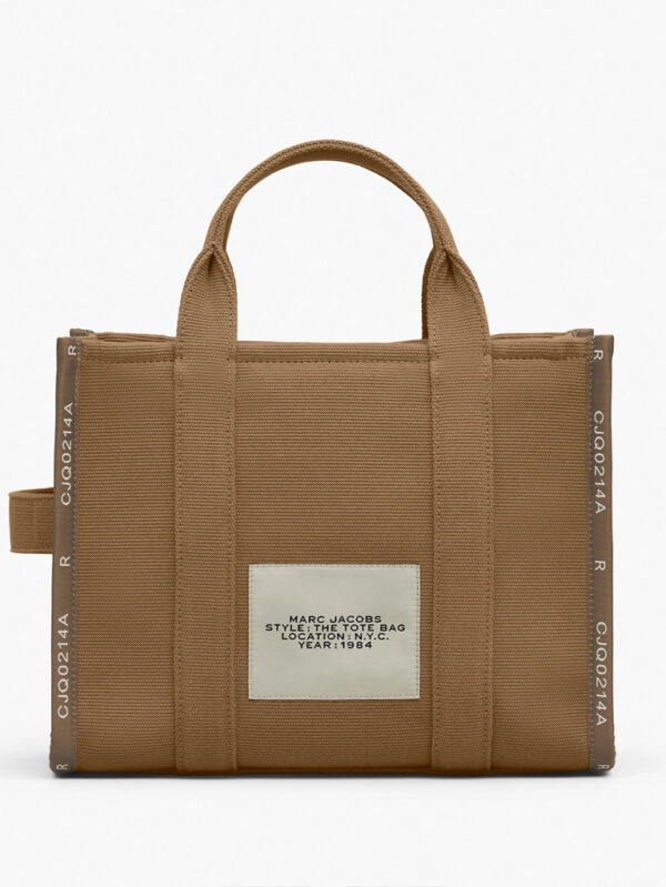 MARC JACOBS - THE JACQUARD MEDIUM TOTE BAG - Camel