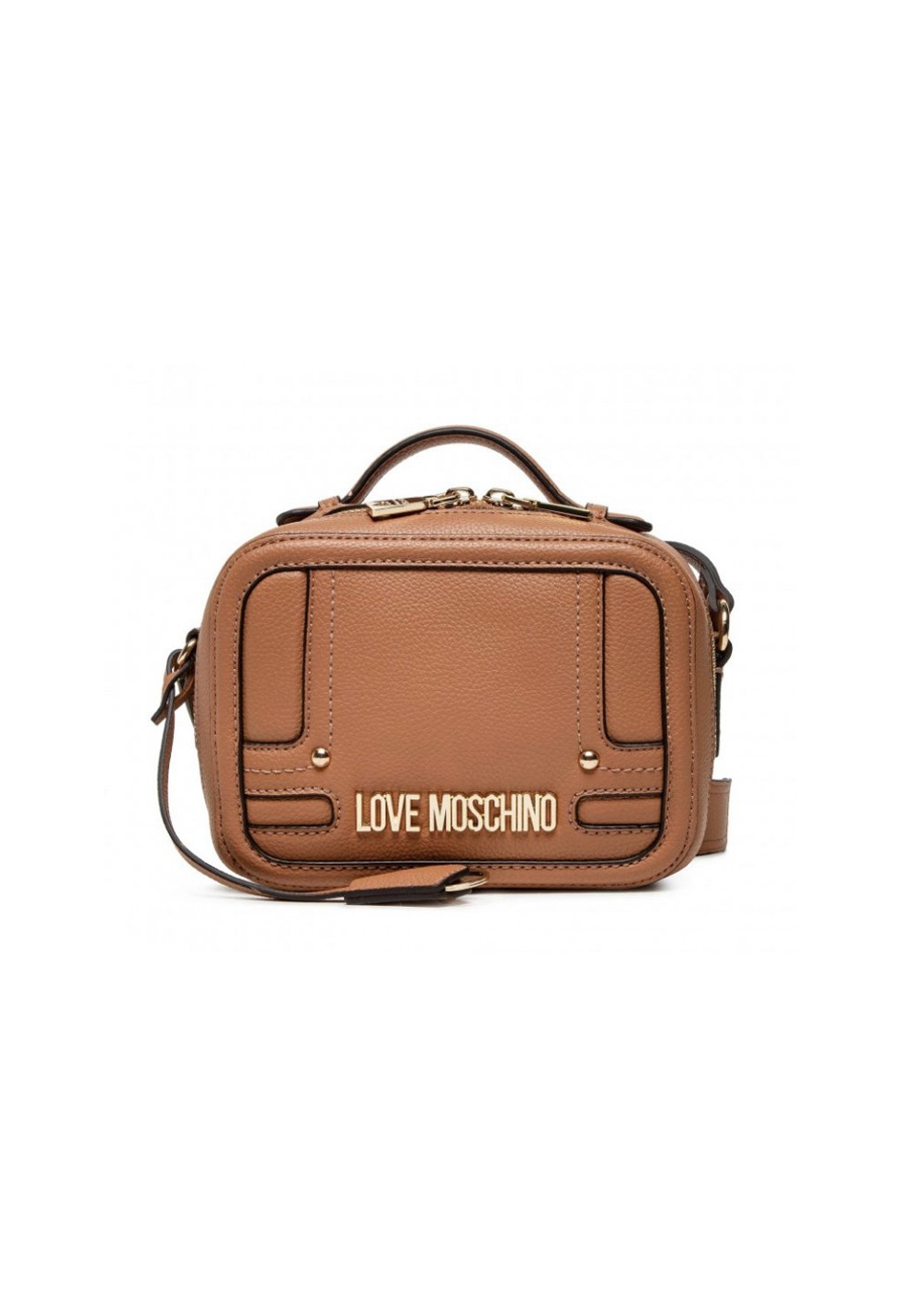 LOVE MOSCHINO - CAMEL PU BAG