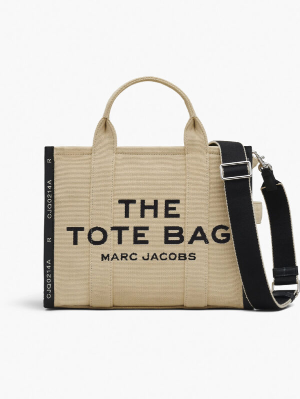 MARC JACOBS - THE JACQUARD MEDIUM TOTE BAG - Warm sand