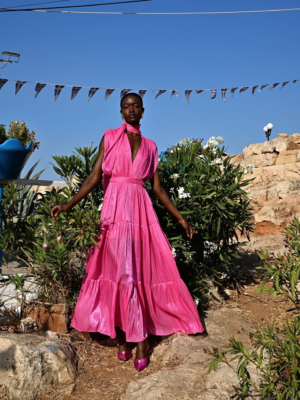 ATHENA DRESS - Pink