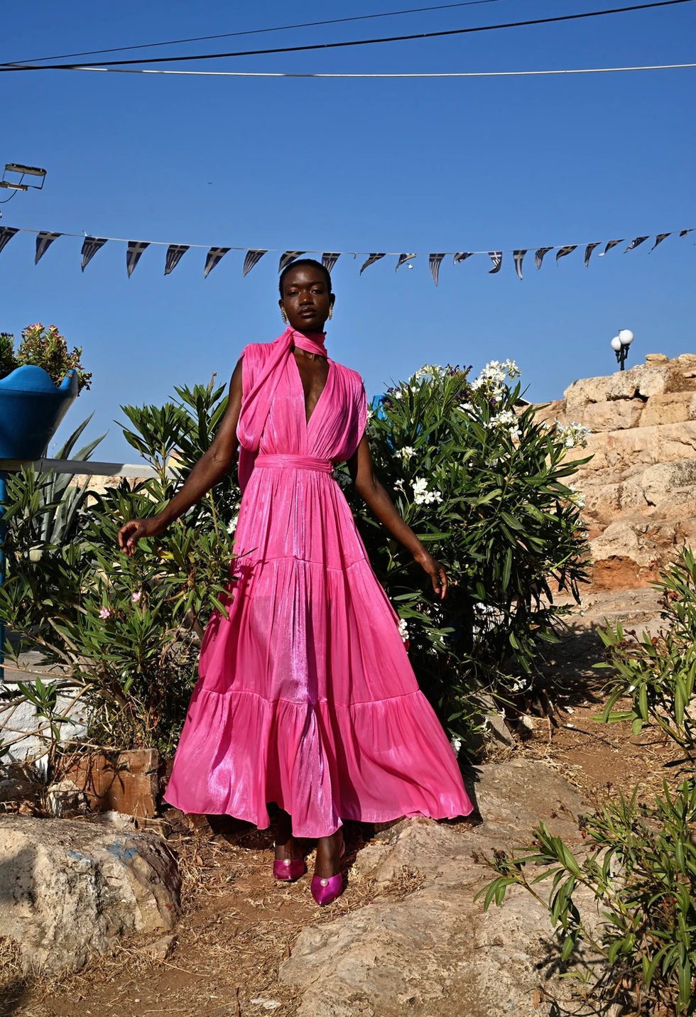 ATHENA DRESS - Pink