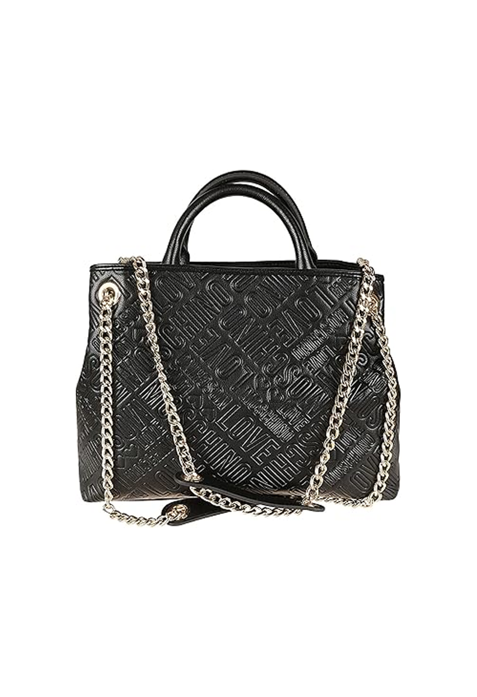 LOVE MOSCHINO - EMBOSSED SHOULDER BAG