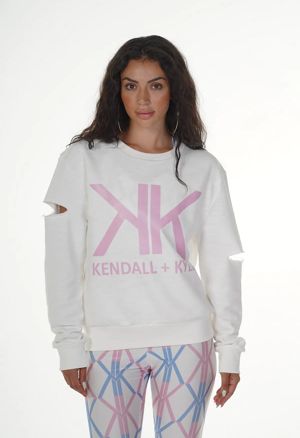 KENDALL + KYLIE - COTTON SWEATSHIRT