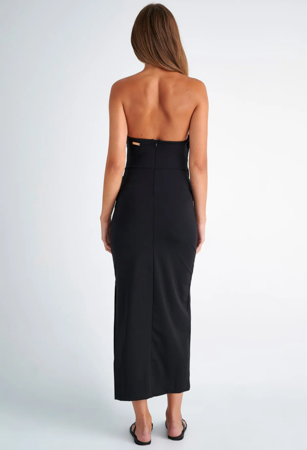 KENDALL + KYLIE - TWISTED STRAPLESS MAXI DRESS