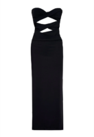 KENDALL + KYLIE - TWISTED STRAPLESS MAXI DRESS