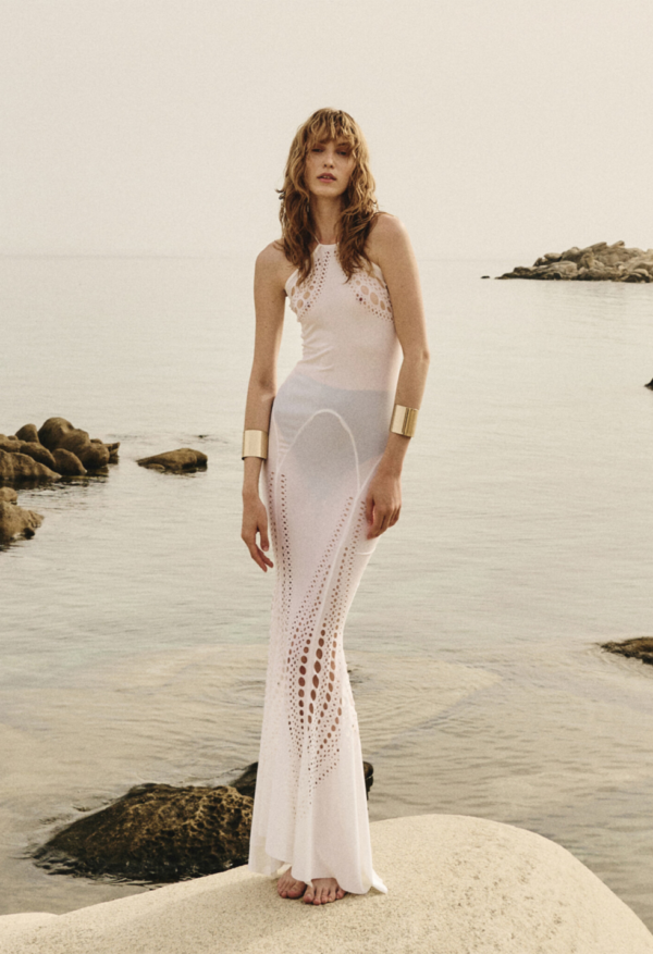 DARIA DRESS - White
