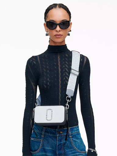 MARC JACOBS - THE SNAPSHOT ZIP-UP CROSSBODY BAG