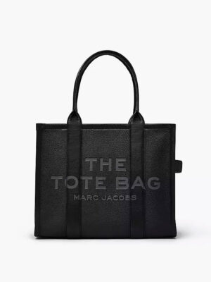 MARC JACOBS - LARGE LOGO EMBOSSED TOTE BAG