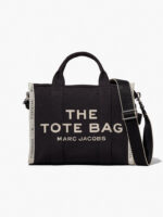 MARC JACOBS - THE JACQUARD MEDIUM TOTE BAG - Black