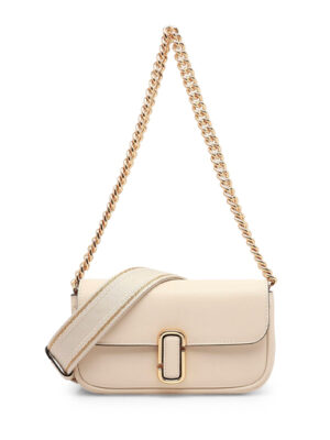 MARC JACOBS - THE J MARC LOGO PLAQUE SHOULDER BAG