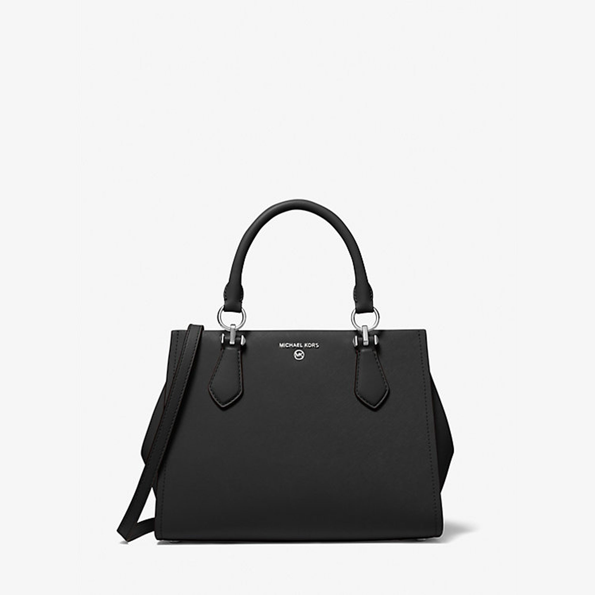 MICHAEL KORS - MARILYN MEDIUM SAFFIANO LEATHER SATCHEL