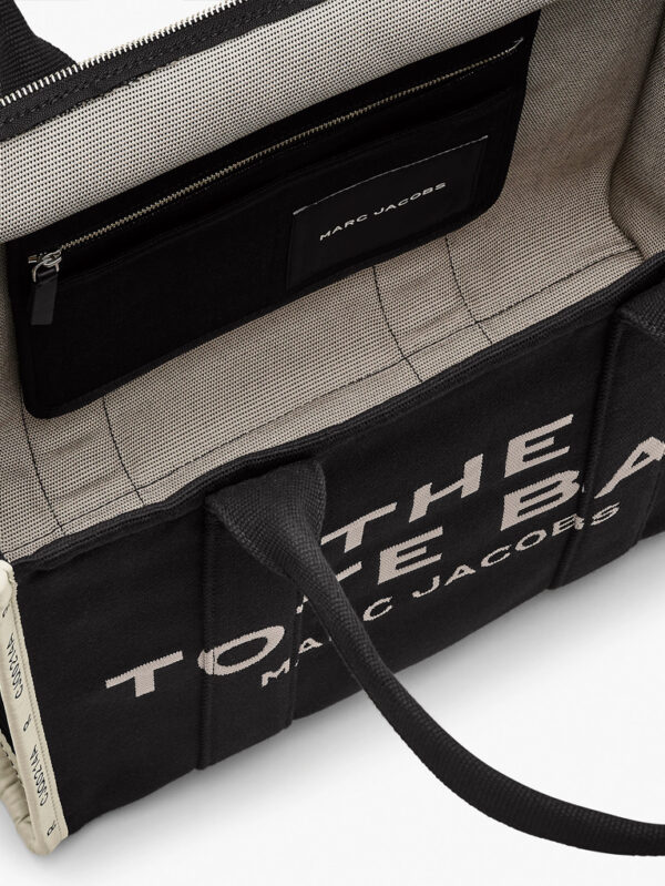 MARC JACOBS - THE JACQUARD LARGE TOTE BAG - Black