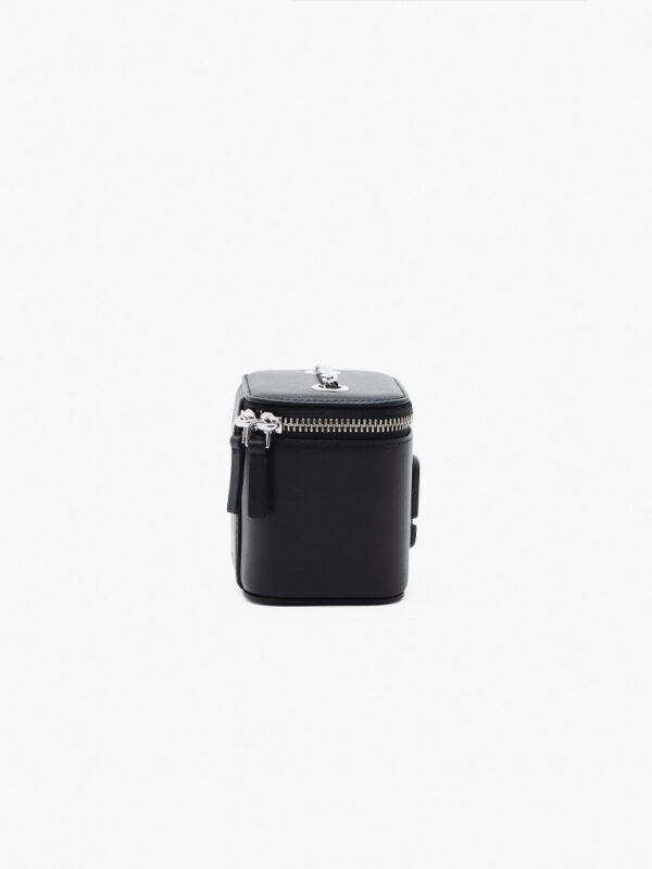 MARC JACOBS - THE VANITY LOGO PLAQUE ZIPPED MINI CROSSBODY BAG