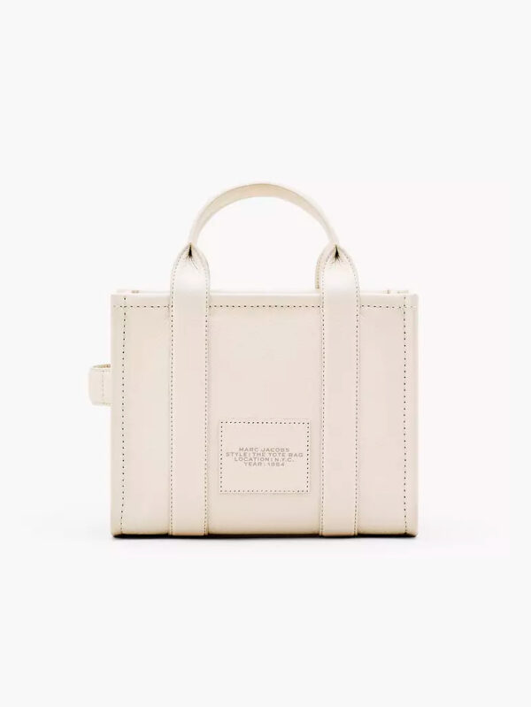 MARC JACOBS - LOGO EMBOSSED SMALL TOTE BAG