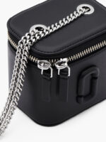 MARC JACOBS - THE VANITY LOGO PLAQUE ZIPPED MINI CROSSBODY BAG