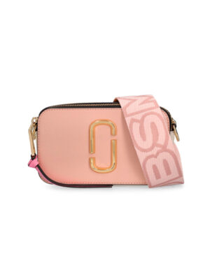 MARC JACOBS - THE SNAPSHOT LOGO PLAQUE CROSSBODY BAG