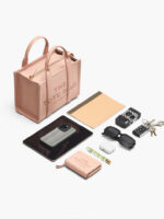 MARC JACOBS - THE JACQUARD SMALL TOTE BAG - Camel