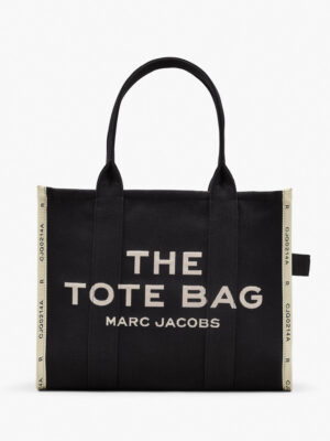 MARC JACOBS - THE JACQUARD LARGE TOTE BAG - Black