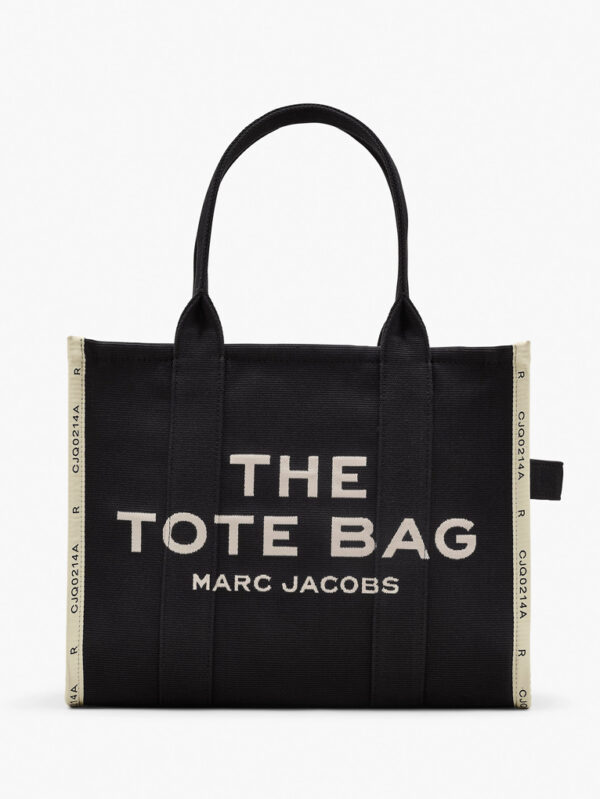MARC JACOBS - THE JACQUARD LARGE TOTE BAG - Black