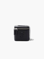 MARC JACOBS - THE VANITY LOGO PLAQUE ZIPPED MINI CROSSBODY BAG