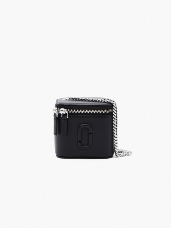 MARC JACOBS - THE VANITY LOGO PLAQUE ZIPPED MINI CROSSBODY BAG